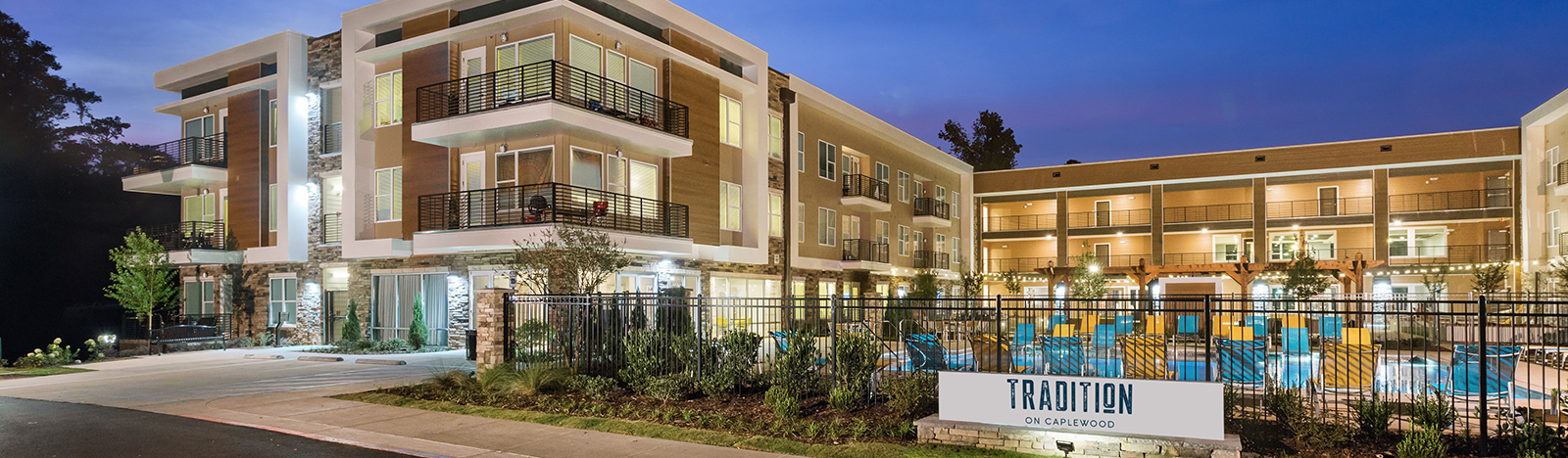 Student housing building exterior
