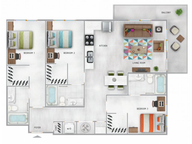 C2 Floor plan