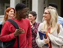 group of diverse young adults